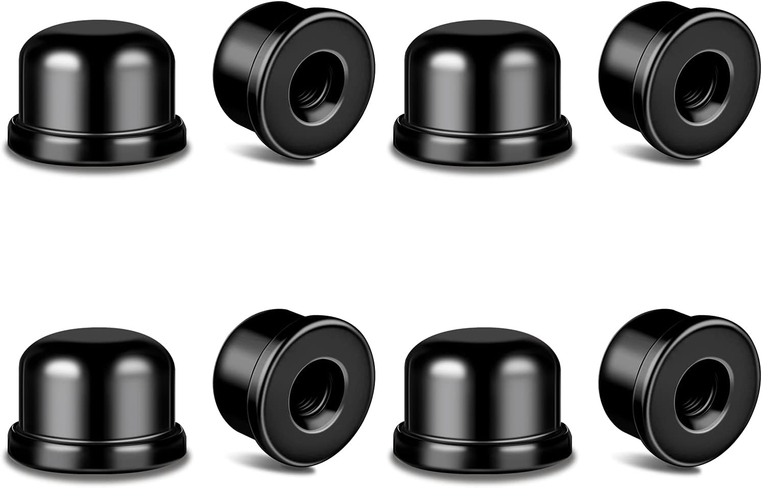 8 Pieces Lamp Finial Knob Lamp Accessories 1/2 Inch Tall Lamp Finials