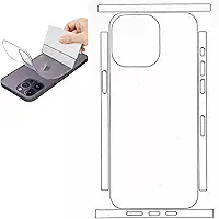 Película Verso C/Lateral Gel Para Linha Iphone 17 16 15 14 / Pro/Pro Max/Plus/Air (IPHONE 17 PRO MAX)