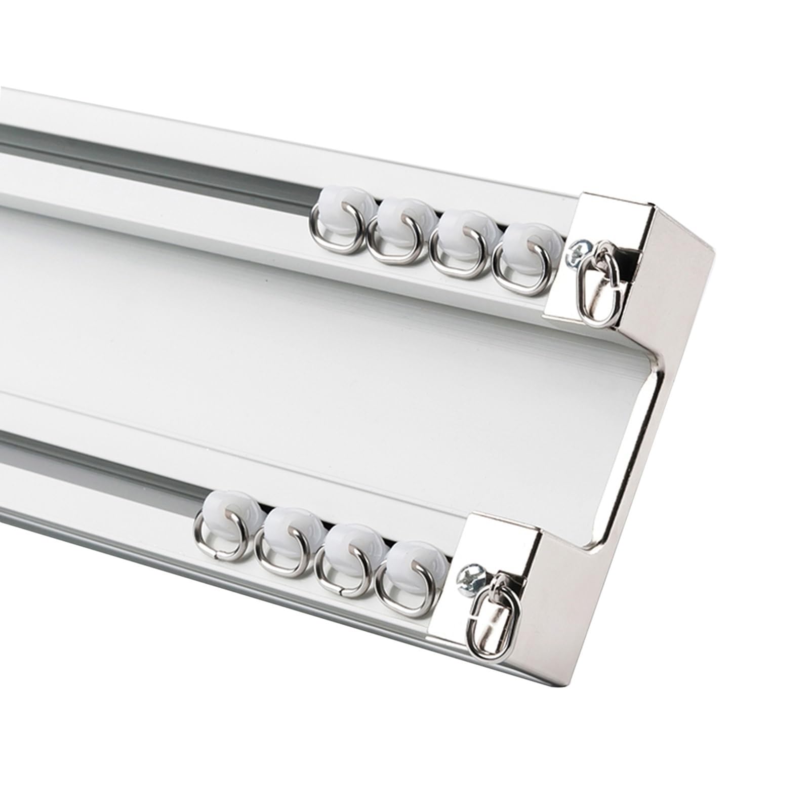 Heavy Duty Double Ceiling Curtain Track, Aluminium Curtain Rail System â image 1