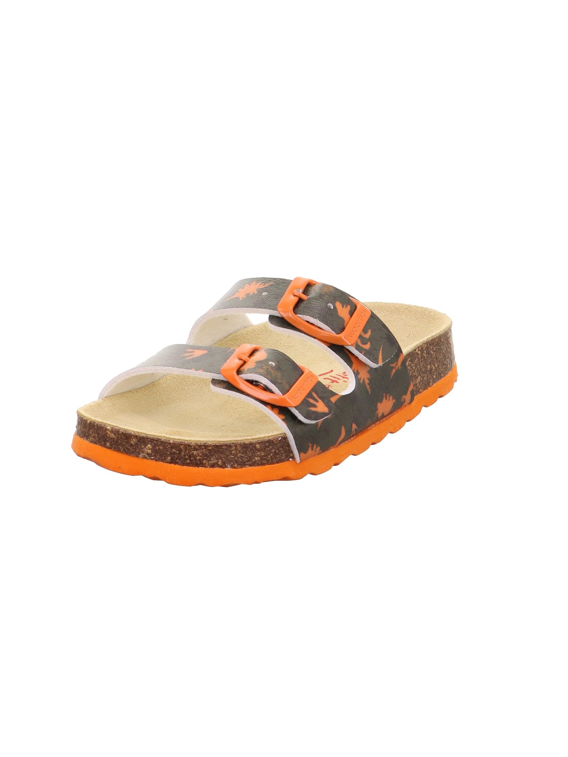 Superfit Footbed slippers, EU 26, orange, 8.5 UK Child