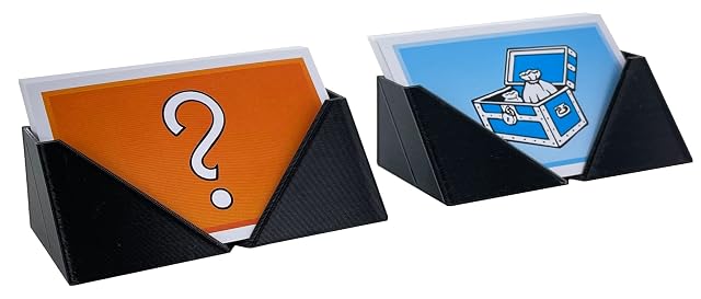 Feldherr Juego de 2 Unidades de Tarjetero Compatible con Las Cartas del Monopoly - Chance/Community Chest