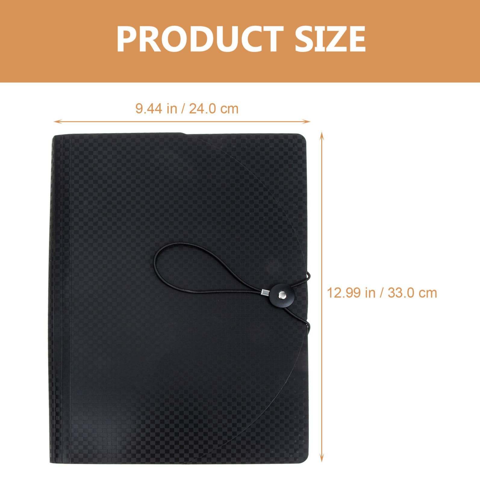 Hemobllo Organiseur de Dossiers Extensible Porte-Documents à Soufflets pour Bureau et Maison pour Ranger Contrats et Factures