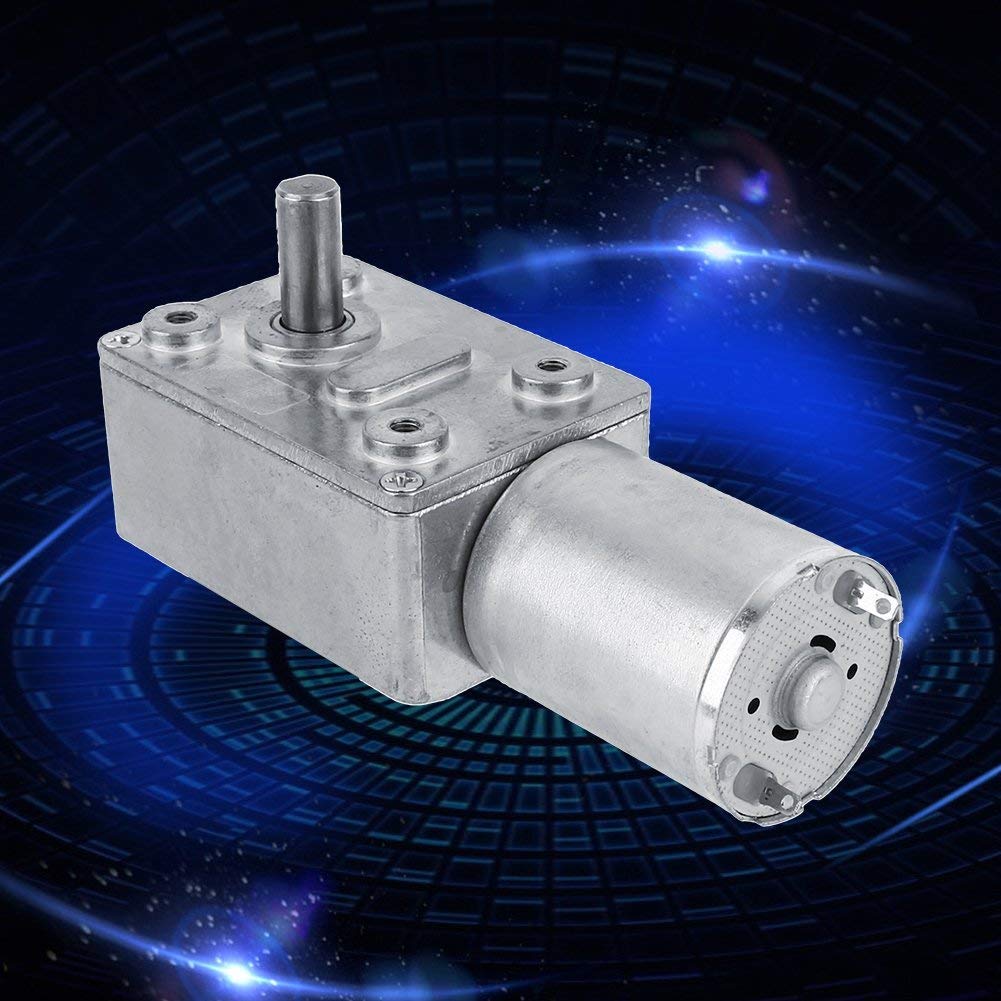 DC 12V Reduktionsmotor 2RPM Reversible Turbo Untersetzungsgetriebe Getriebemotor