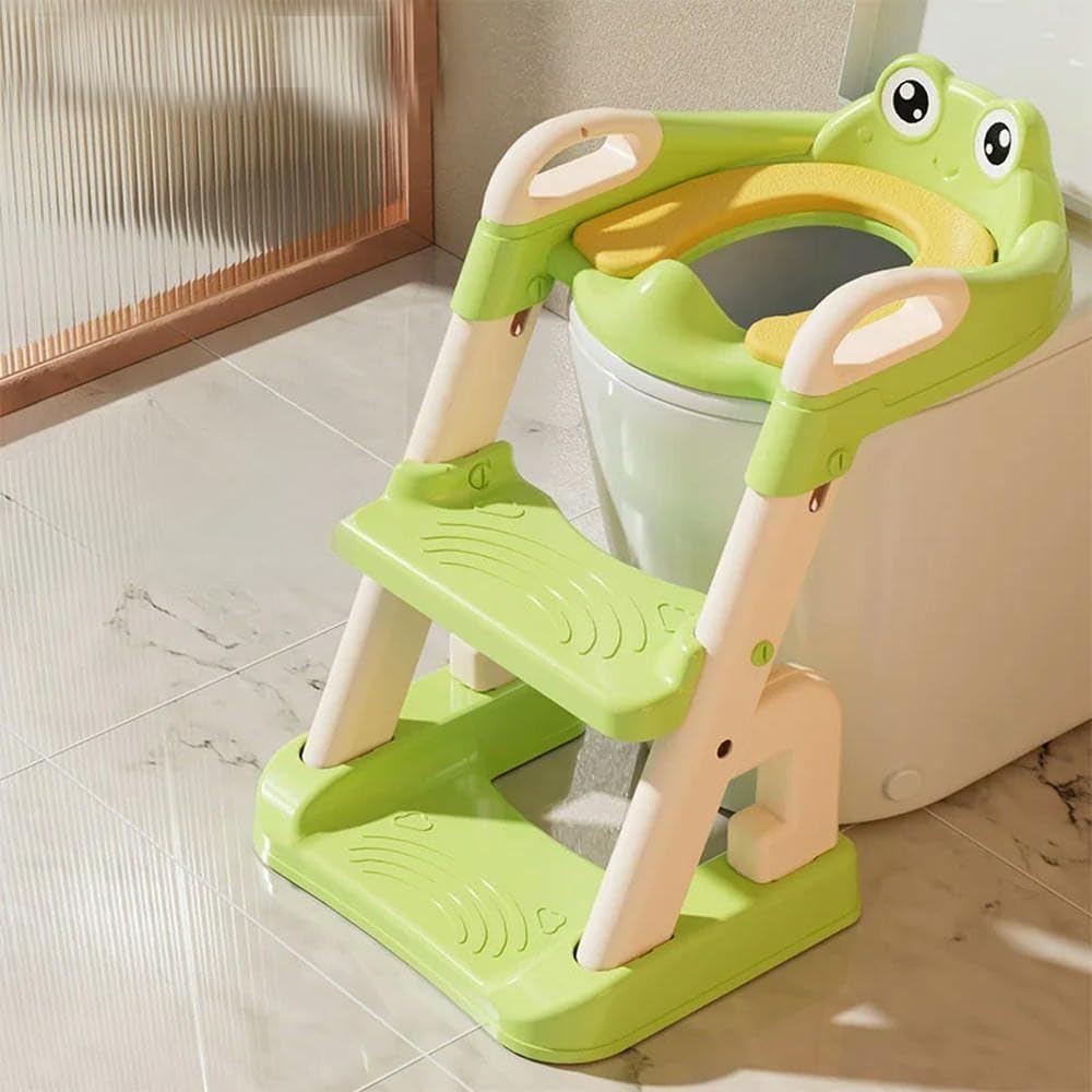 NYSDM Cartoon Frog Dziecięca przenośna deska sedesowa Schody Garnek Dziecięcy pisuar Nocnik dla dzieci Pisuar dla dzieci Nauka korzystania z nocnika