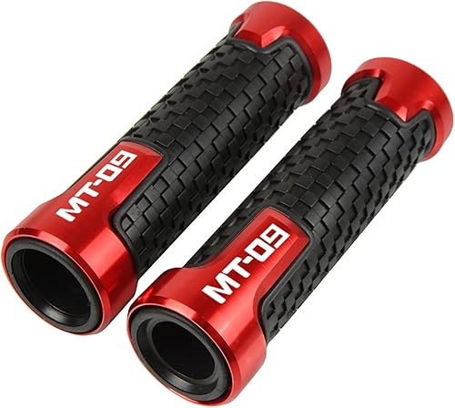 Miniatura 16 de Para Yamaha MT09 MT09 MT-09 2013 2014 2015 2016 2017-2019 2020 2021 0.866 in Hand Grips Handlebar 7/8" Handle Bar FJ-09 Tracer (Color : 12)