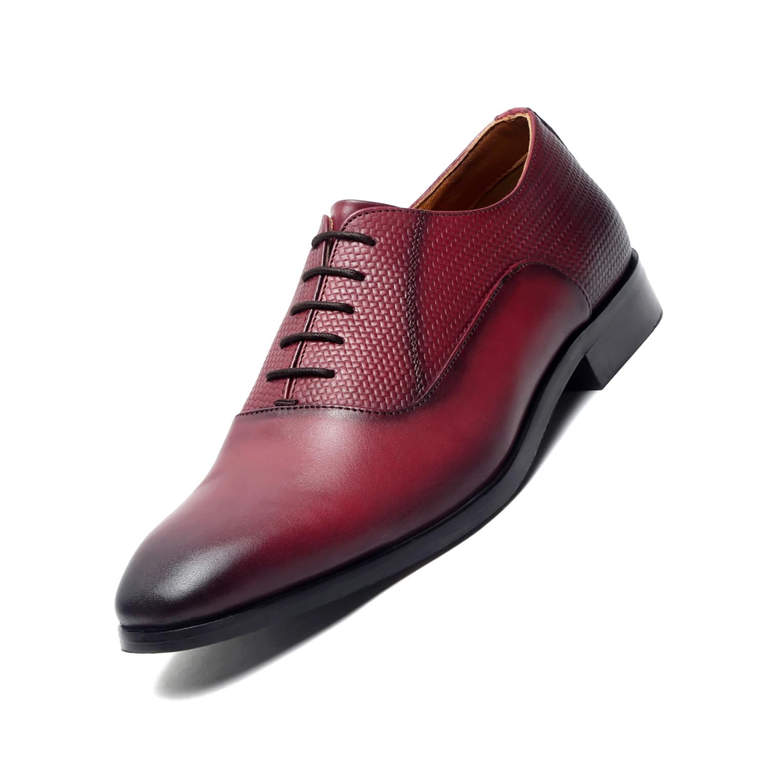 LOUIS STITCH Mens Formal Shoes | Handcrafted Derby Shoes in Italian Leather | Lace-Up Business, Formal, and Style - Devils Rosewood| UK Size 8 (EUPLDYRW) (B09961NQZX) Amazon Price History, Amazon Price Tracker
