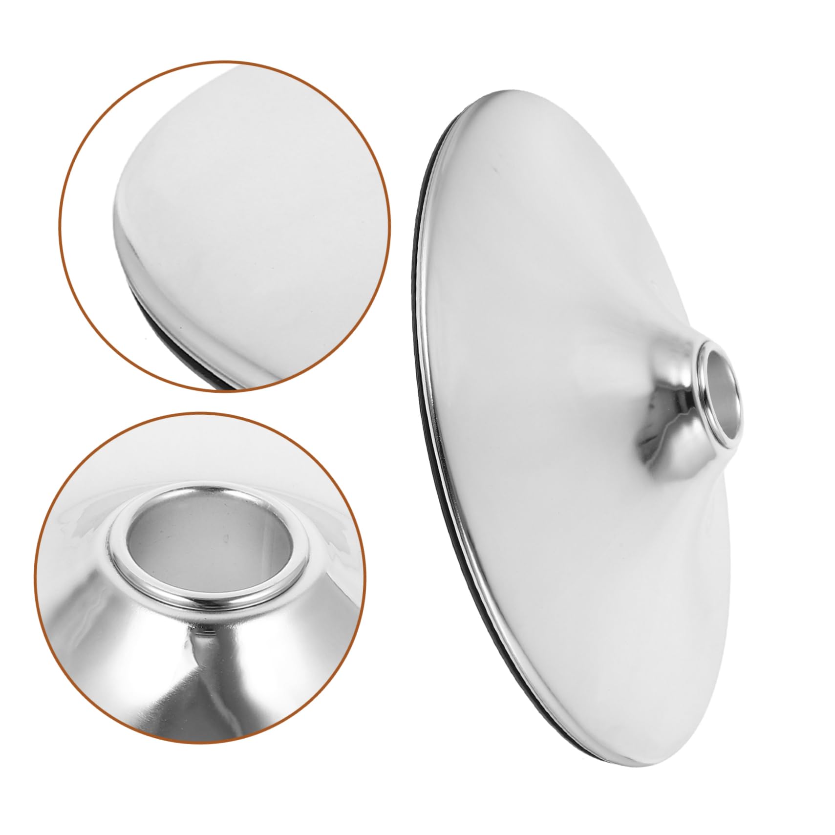 DOITOOL Rechange pour Chaise de Barbier Base Pivotante Ronde Métal Accessoire pour Équipement de Salon de Coiffure
