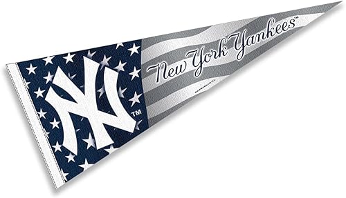 WinCraft Banderín de estrellas y rayas de los Yankees Nation USA de tamaño completo