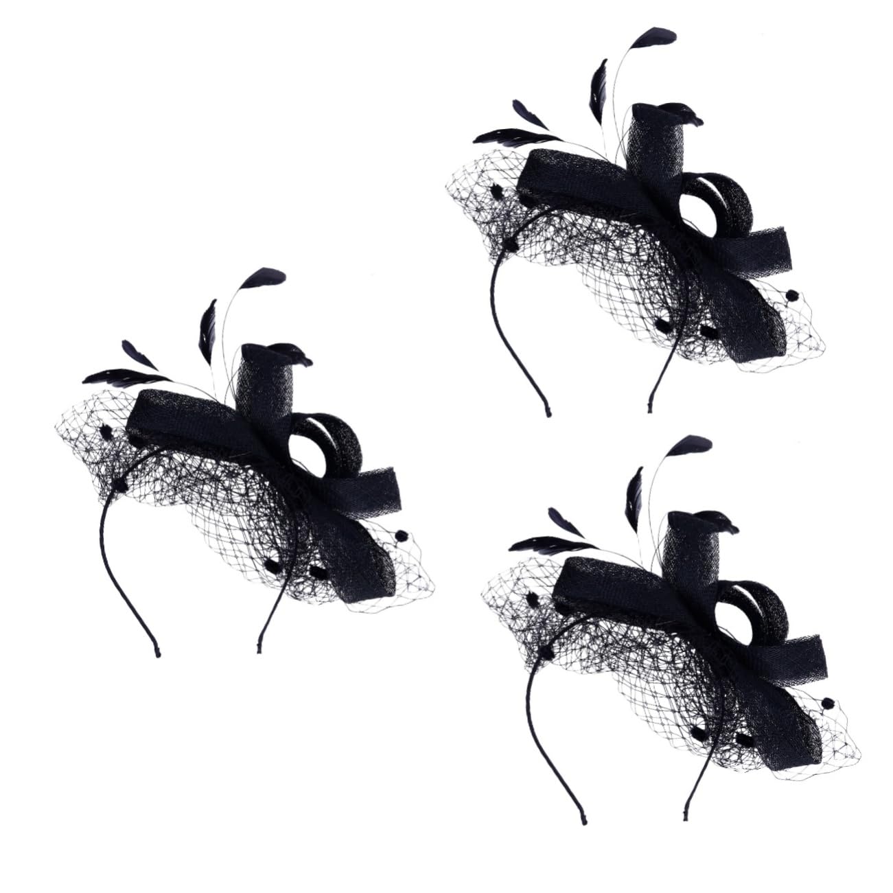 LIFKOME Fiocco Fatto A Mano Filati di Lino Cappello A Cilindro retrò Banchetto Cappello di Lino Maglia Copricapo Forniture Accessorio dei per Le Donne Copricapo per Le