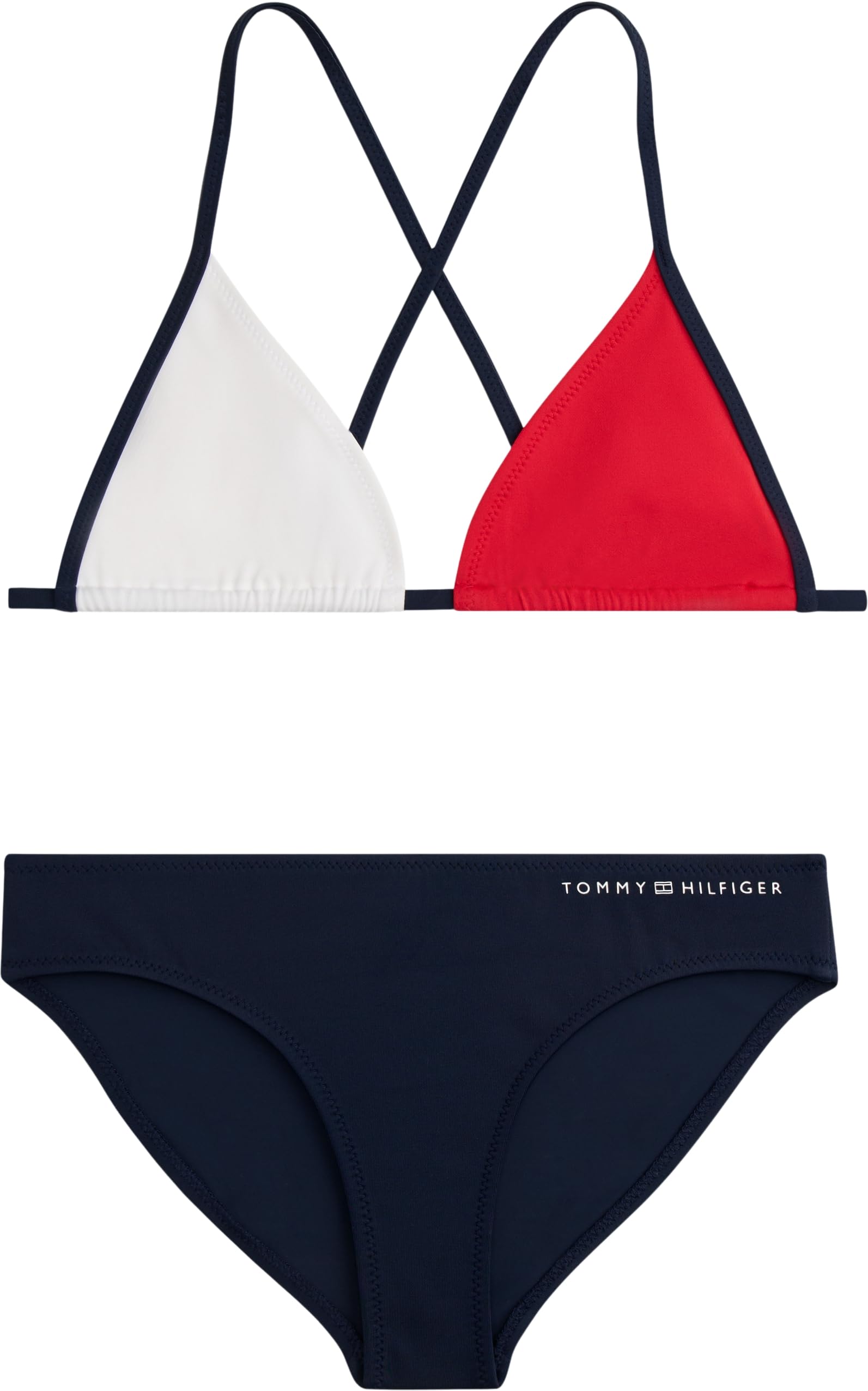 Bikini triangle Tommy Hilfiger para chicas de 14 a 16 años en color azul dark night navy 3