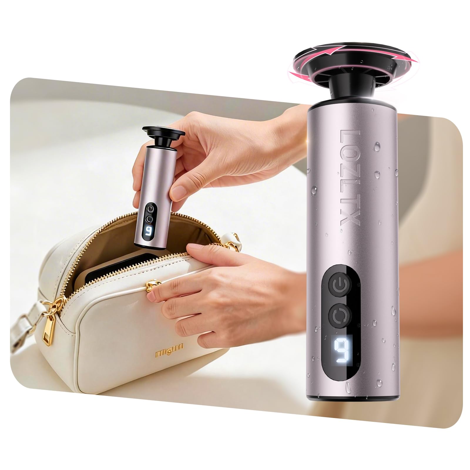 Hornhautentferner Elektrisch【Peeling NO.1-99.98% rückstandsfrei】Elektrischer Hornhautentferner 【130 g & Mini-Format – ermüdungsfrei】Wiederaufladbar mit Type-C– für Tote Harte Rissige Haut UU-MJQ