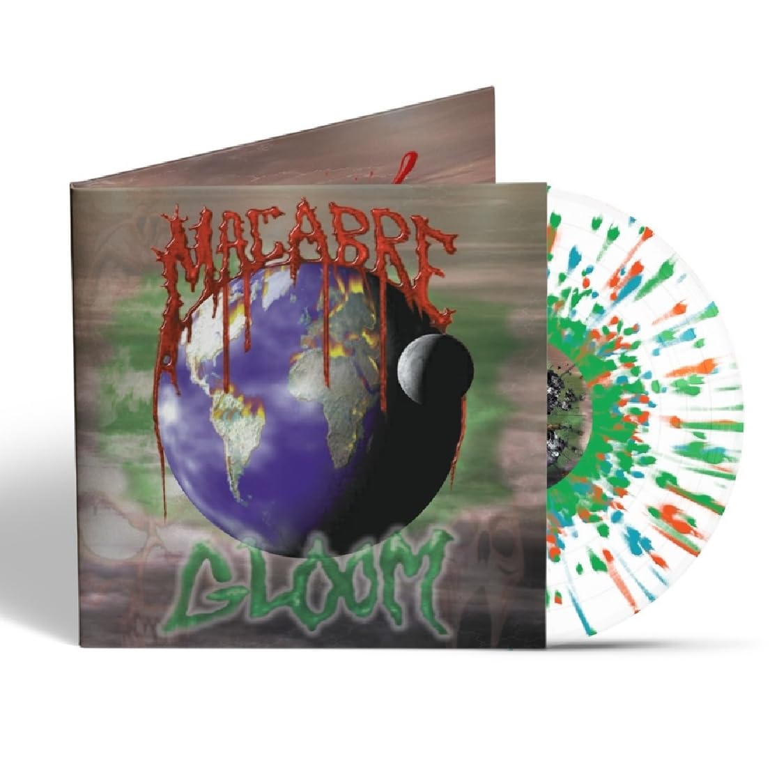 GLOOM (CLEAR W/GREEN ORANGE BLUE SPLATTER) [VINYL]