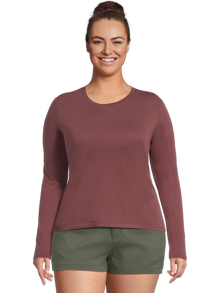 Brown Prana Everyday Long Sleeve Tee