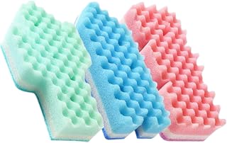 LALAFINA Cleaning Cloth 3pcs Sponge Car Wash Sponges Cleaning Sponge Dishwasher Sponge Dish Cloths Dishwashing Scrubber Microfiber Cleaning Cloths