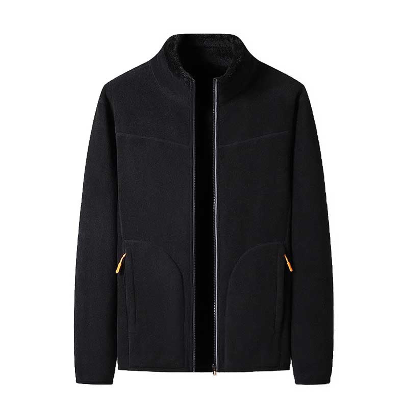 Giacca Uomo Invernale Giacca Sportiva Alla Moda da Uomo e da Donna in Visone, Top Casual Autunnale e Invernale Giacche Di Pile Giacca Moto