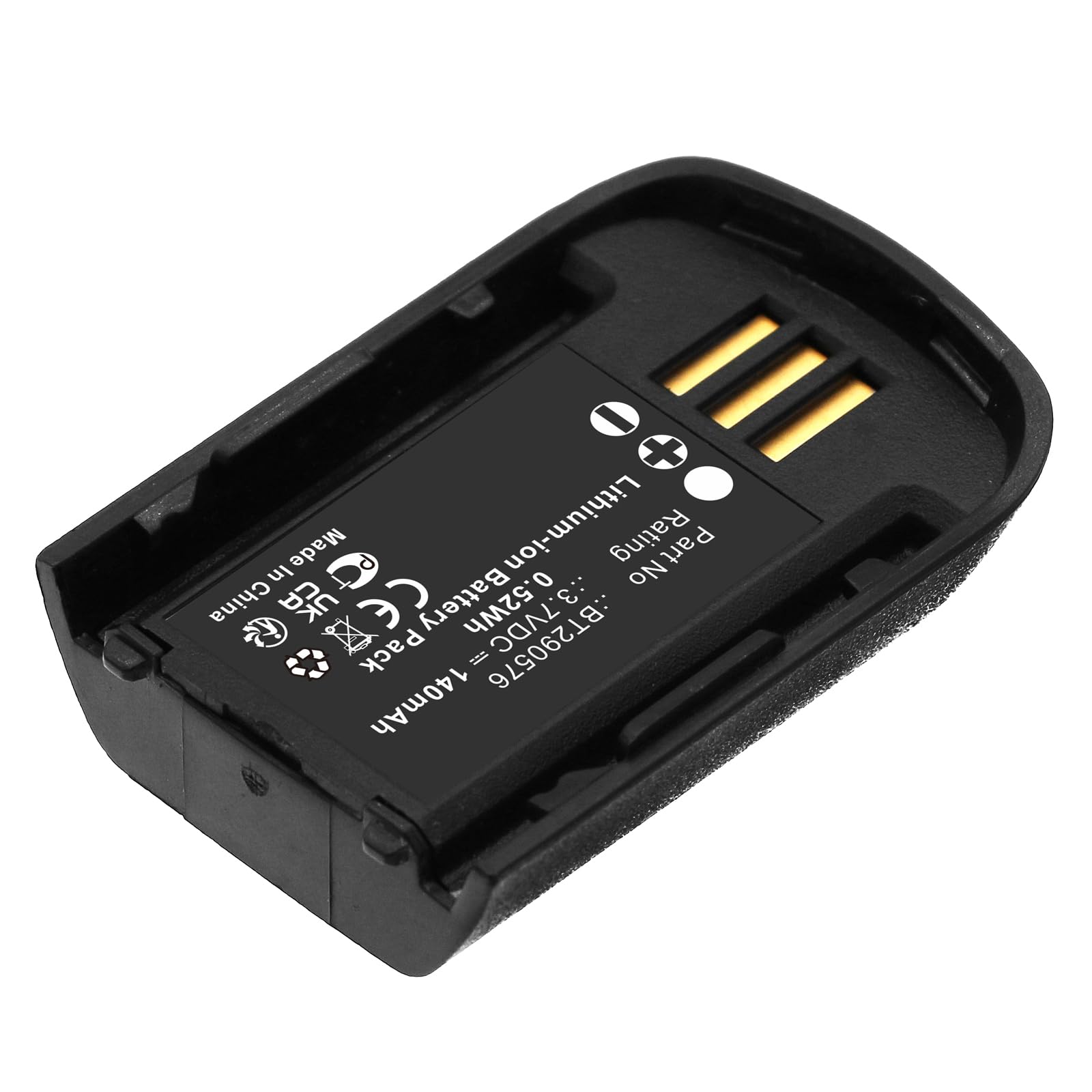 Synergy Digital Wireless Headset Battery, Compatible with Vtech BT290576 Wireless Headset, (Li-ion, 3.7V, 140mAh) Ultra High Capacity, Replacement for Vtech BT290576 Battery