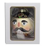 Kurt Adler 80MM Glass Nutcracker Ball Ornament