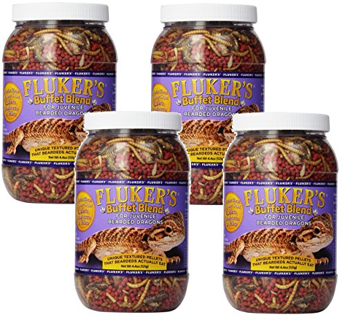 Alimento para dragones barbudos juvenil 4x4.4 oz