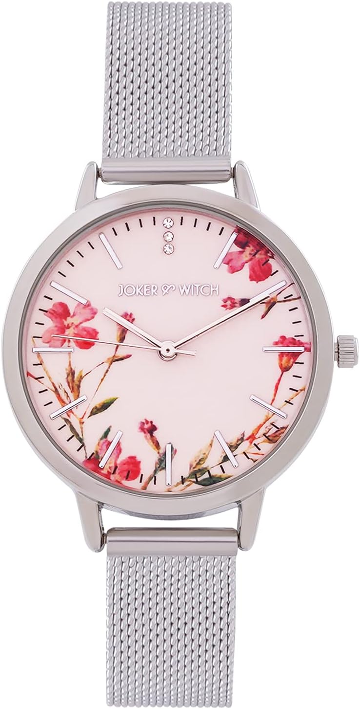 Stainless Steel Analogue Watch for Women