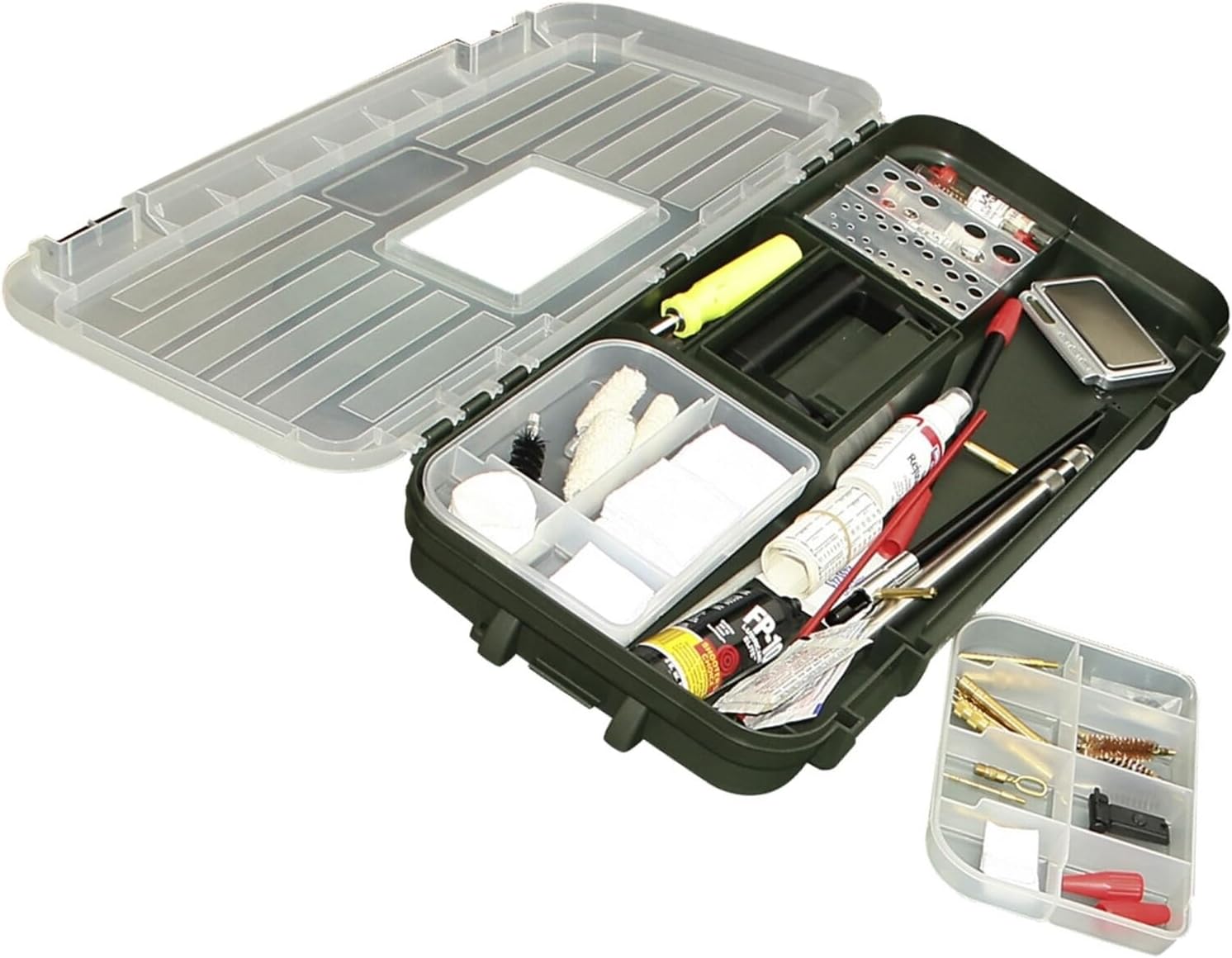 MTM RBMC-11 Shooting Range Box & Maintenance Center, USA Made, Forest Green