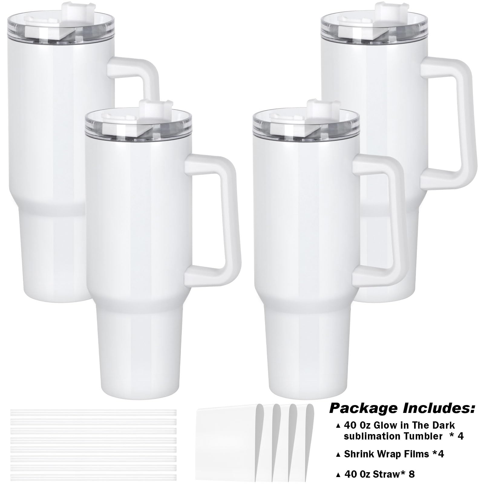 Htvront Paquete De 4 Vasos De Sublimacion Vasos De Sublima | Envío Gratis