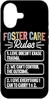 Vista 32 de Foster Care Rules Foster mom Case for iPhone XR