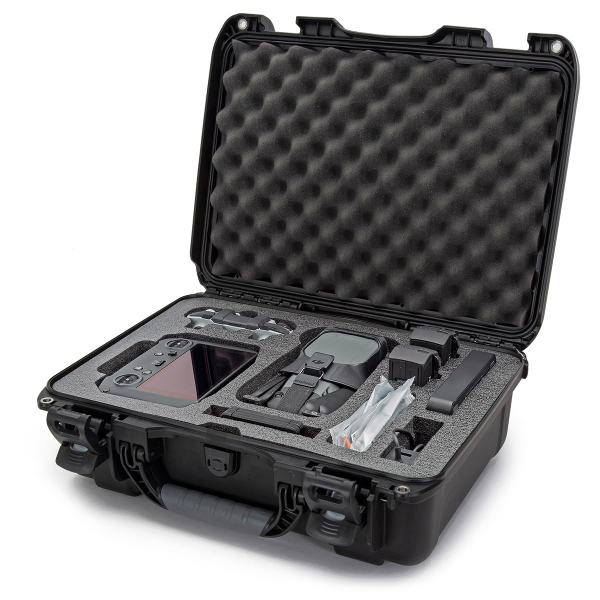 Nanuk Custodia rigida impermeabile 925 con inserto in schiuma per DJI Mavic 3 Fly More/Cine Premium Combo - Nero