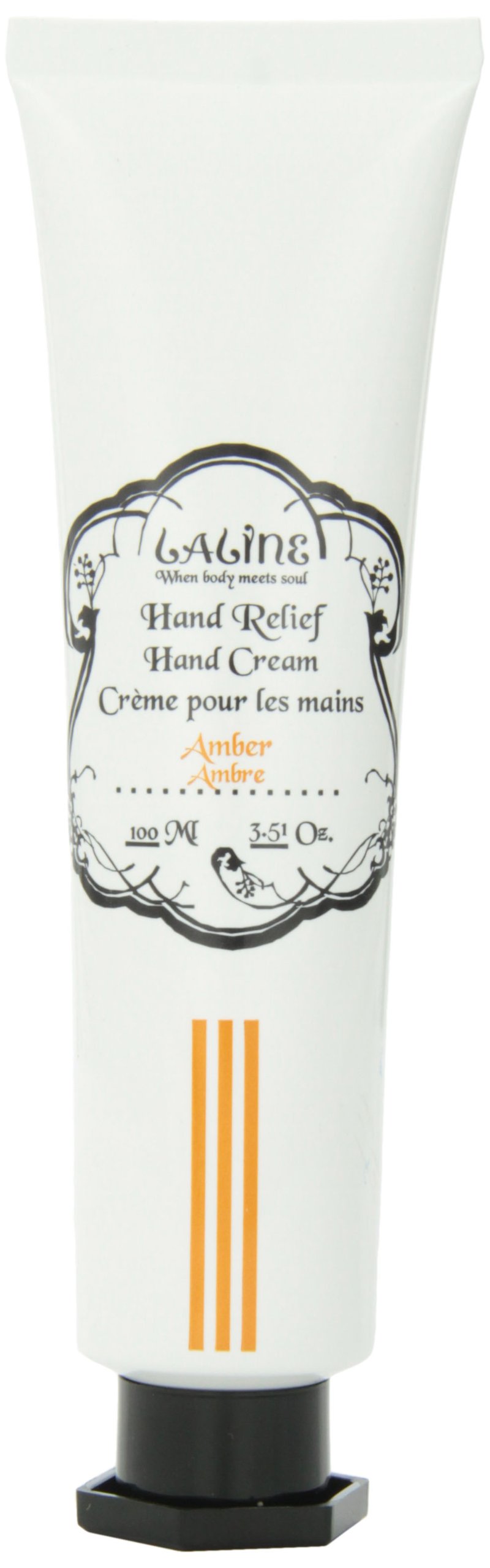 Laline Hand Cream, Amber, 3.38 Ounce