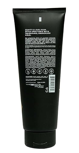 Miniatura 6 de Crema de peinado para cabello rizado y ondulado, definición de rizos, control de encrespamiento, refuerzo y potenciador de rizos, sin silicona,