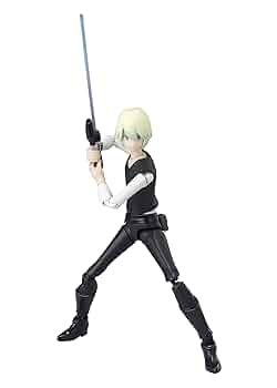 SHフィギュアーツ STAR WARS VISIONS AM & KARRE Amazon.com: S.H. Figuarts Star Wars: Visions Am Approx. 5.5