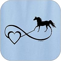 Vista 2 de Sudadera con capucha con símbolo del infinito de los amantes de los caballos