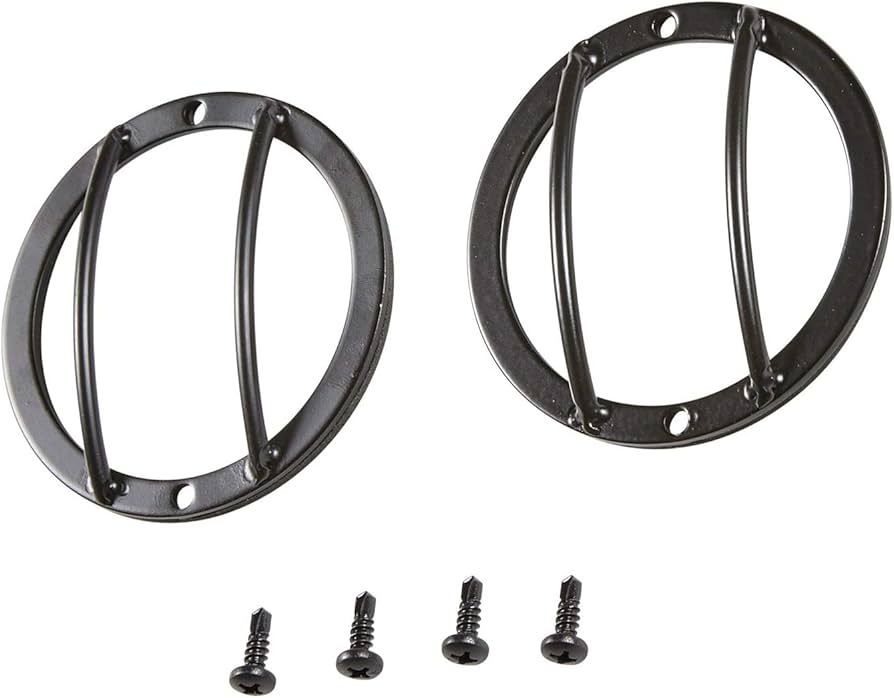 Smittybilt 5691 Black Euroguard Side Marker Light - Pair