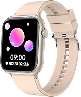 AZMANI Smart Watch for Women Men (Answer/Make Call) Calorie Step Sport Watch, Fitness Tracker with Blood Pressure Blood Sugar Blood Oxygen Body Heart Rate Mornitor Step Counter Activity Trackers