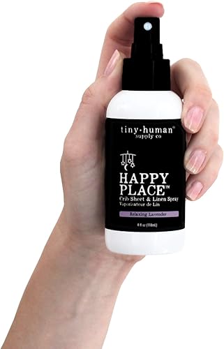 Miniatura 4 de Happy Place - Aerosol de lino, lavanda de ensueño, 4 onzas, refresca y renueva al instante la tela, los asientos de coche, los cochecitos y más