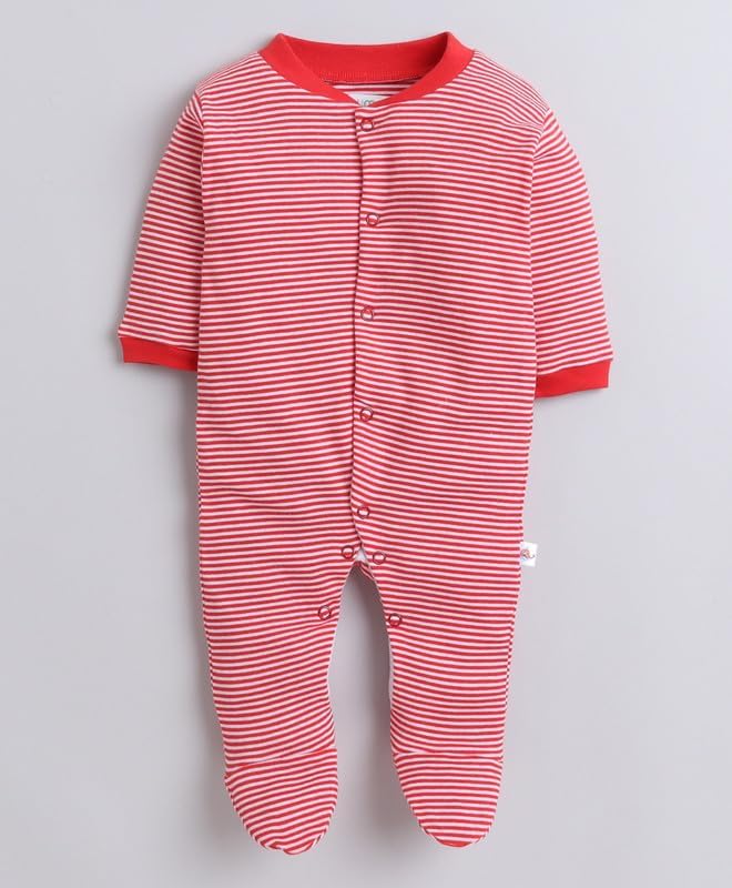 Image of 100% Cotton Rompers for New Born Baby Sleepsuits Jumpsuit Night Suits for Baby Boys & Girls |Onesies| Infant Clothes Pack Of 3