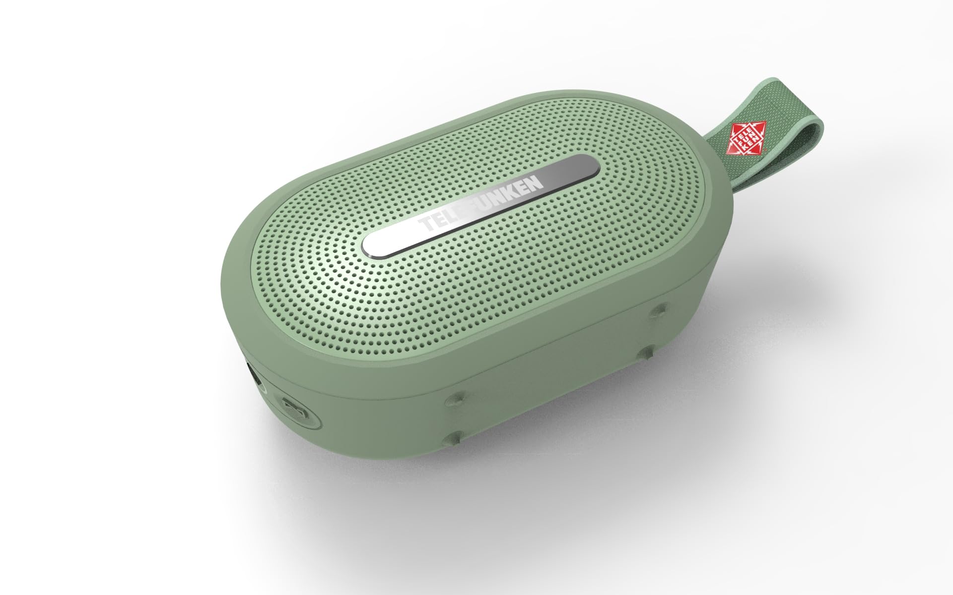 TELEFUNKEN SOUNDBUDDY TWS Altoparlante Bluetooth – Fissaggio magnetico, True Wireless Stereo, batteria 11 h, impermeabile IP66, 8 W, altoparlante esterno compatto e robusto, USB-C, funzione vivavoce