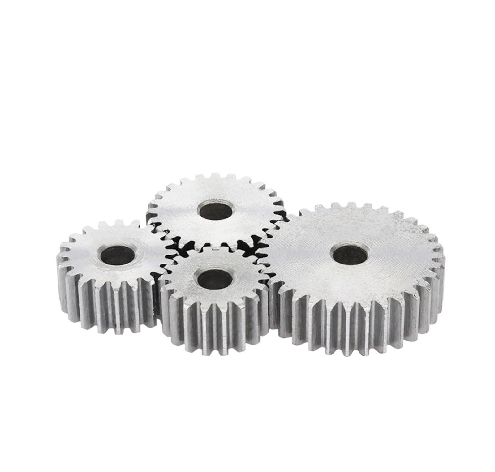 Bevel Gear Pinion Hardware Mechanical 1pcs Spur Gear 1M-21/22/23/24/25/26/27/28/29/30T Carbon Steel Cylindrical Gear for Transmission Accessories(1M22T - Bore 6 mm)