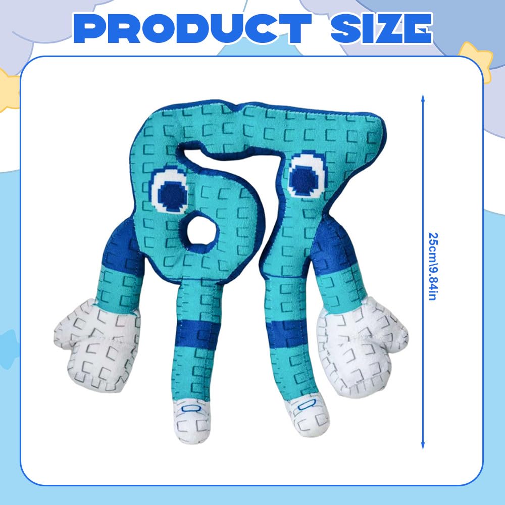 Steal a Brainrot Plush Italian Brainrot Figures Toy Soft Brainrot Plush Toy for Game Fans Tralalero Shark Plush Funny Toy Collectible Plushie Stuffed Animal Doll Gifts for Kids Adults (67 Plush Toy) - Image 2