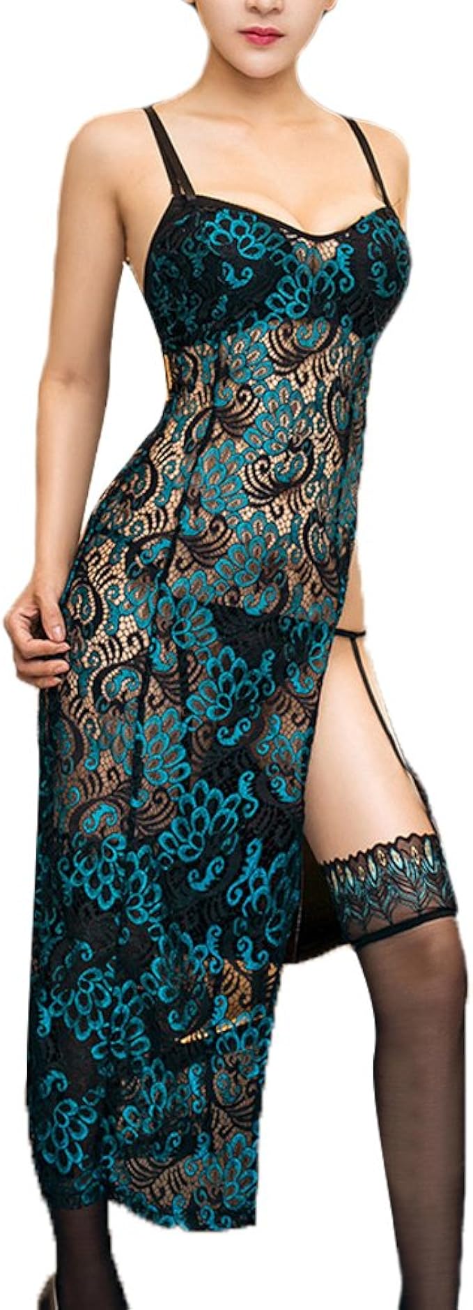 Chinese dress and garter belt Clearance