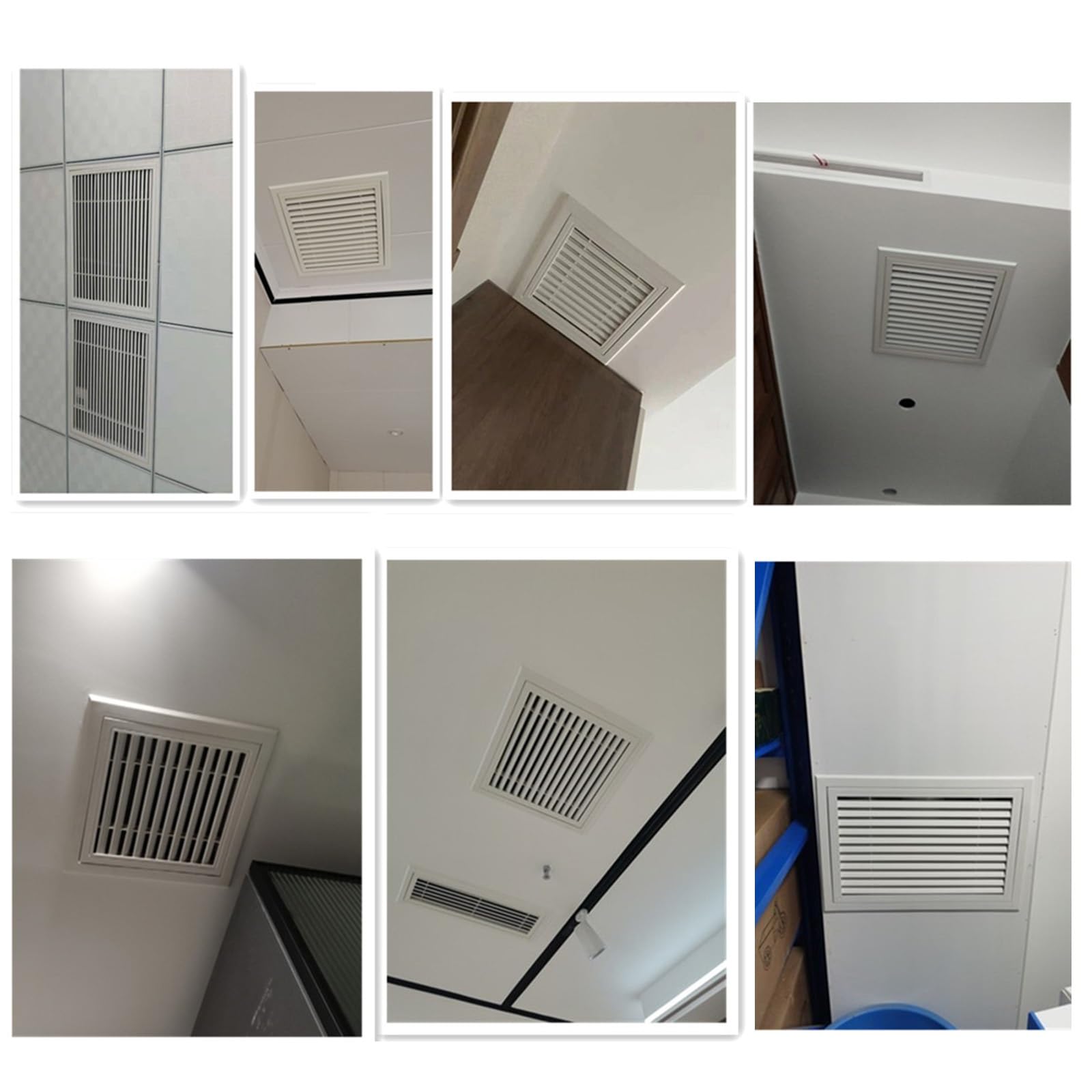 Uniwersalny panel dostępu hydraulicznego 8 102 cm biała żaluzjowa drzwi wentylacyjne 15 x 30 cm pokrywa serwisowa do przestrzeni gazowych/poddaszy trwałe rozwiązanie dostępu dla łatwej konserwacji