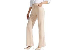 Roskiki Women's Casual Long Pants: Effortless Work to Weekend Wear