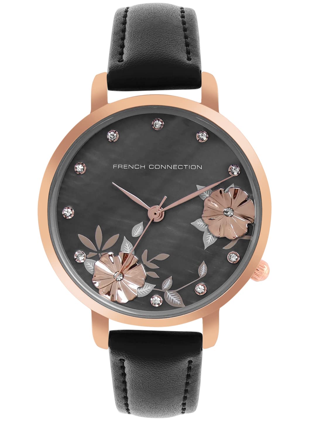 French Connection Analog Black Dial Womens Watch-FC21B (B0BGJ974KT) Amazon Price History, Amazon Price Tracker