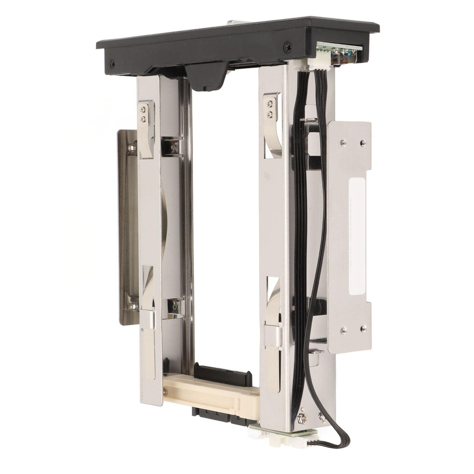 Gabbia per Disco Rigido Interno da 3,5 Pollici, Supporto SATA I/II/II, Trasferimento ad Alta Velocità da 6 Gbps, Rack Mobile Senza Vassoio e Sostituibile a Caldo in Alluminio per PC Server