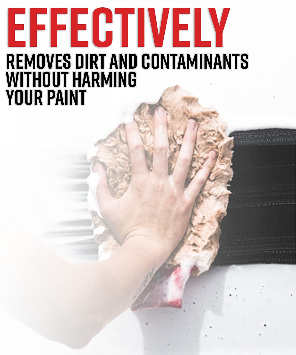 Adam's Car Wash Shampoo (Gallon) pH Best Car Wash Soap For Snow Foam