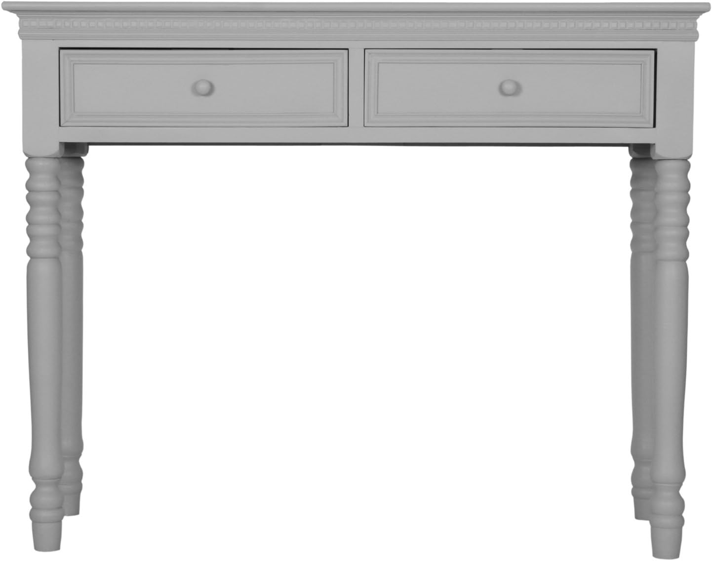 Belgravia Style Console Table in Dove Grey