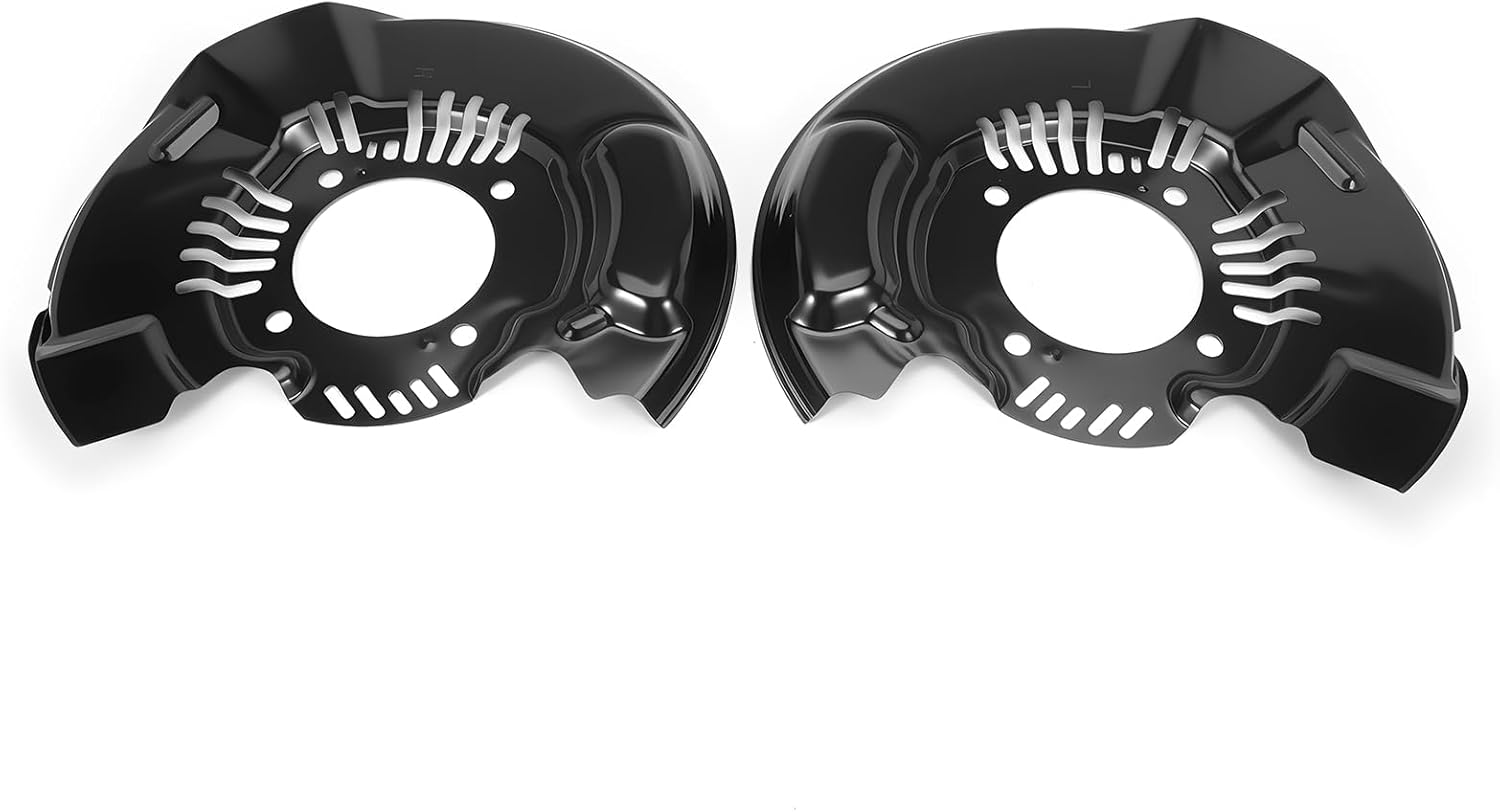Pair Front Brake Dust Shields Right & Left Side for Tacoma 2.7L 3.5L 4.0L 2005-2023 Replaces 47782-04050 47782-04040
