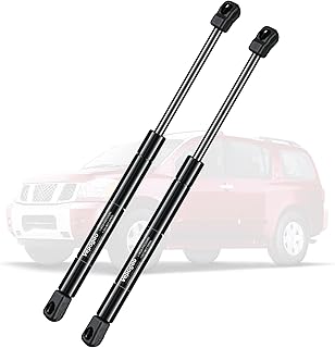 2 Front Hood Gas Lift Supports Struts Shocks Springs for 2004-2012 Nissan Titan or 2004 Nissan Pathfinder or 2005-2013 Nissan Armada