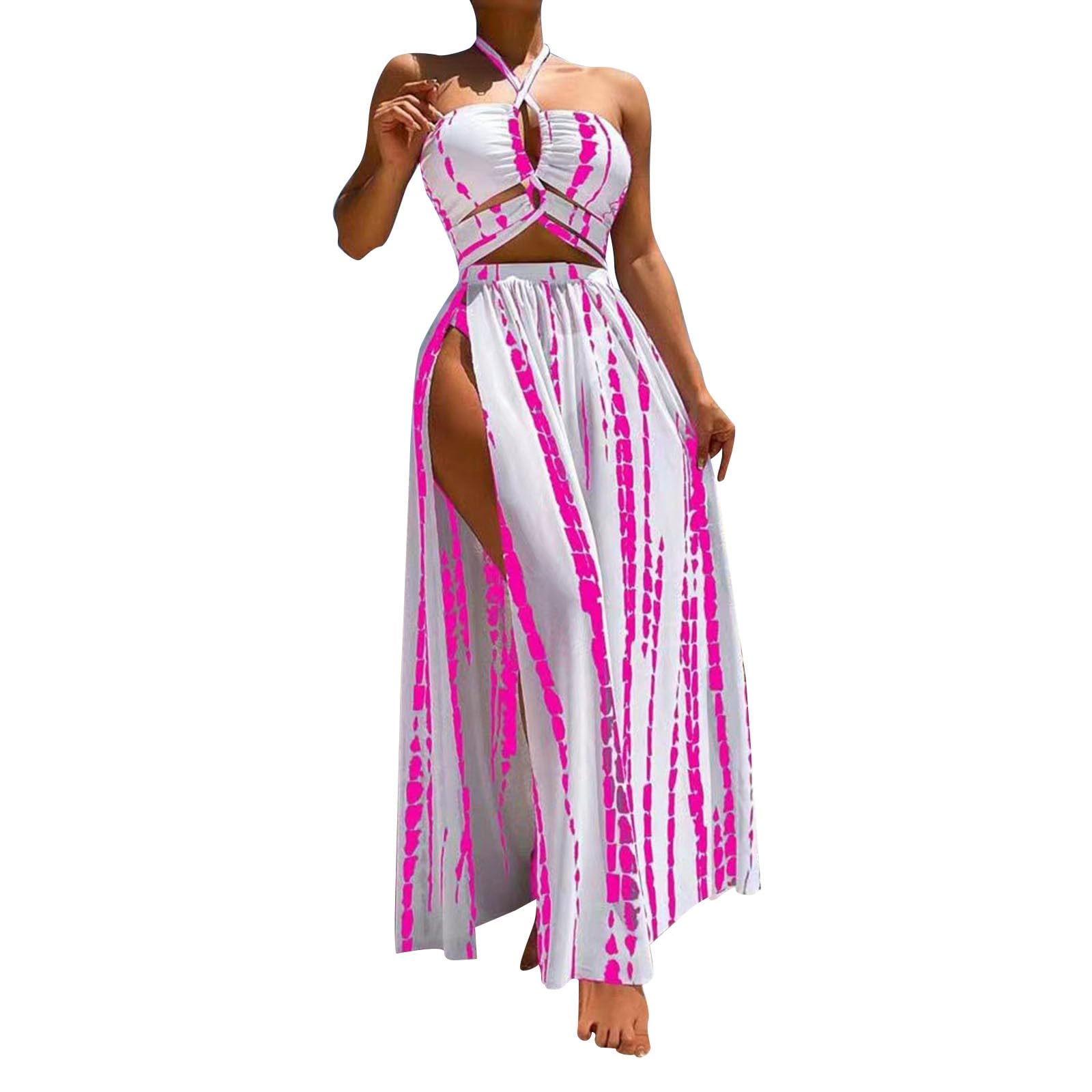 Bikini 3 pièces gainant avec protection manches longues pour la plage - 8