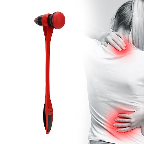 Miniatura 7 de Martillo masajeador, masajeadores manuales de espalda, martillo de silicona para aliviar el estrés, martillo de masaje elásticamente flexible,