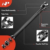 Vista 3 de A-Premium Conjunto de eje de transmisión trasero del eje de transmisión compatible con Jeep Grand Cherokee 1999-2003 4WD, Grand Cherokee 2004 AWD